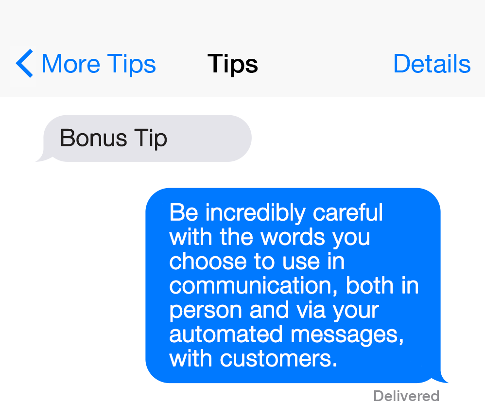 Bonus Tip