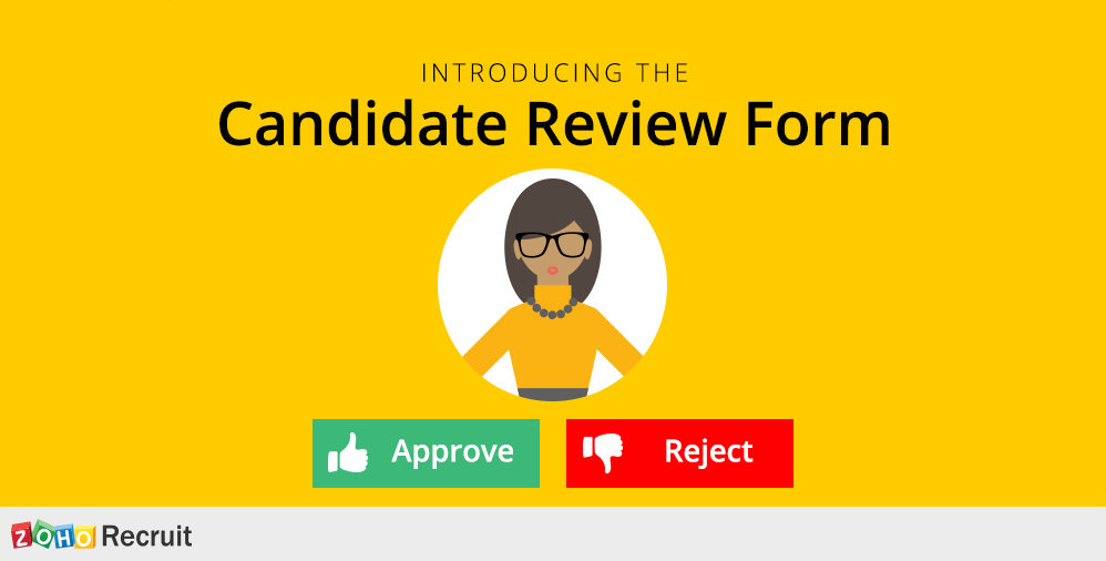 Candidate Review Form for Zoho Recruit